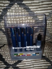 Steadtler Mars Technical Pen Set+K&E+Drafting+Koh-I-Noor+Castell+Rapidograph+Set