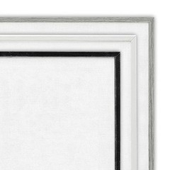 Giclee Art 20″L x 16″W Farmhouse Gray Framed Entry Stairs