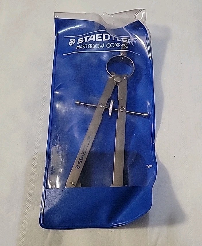 Staedler Mars Masterbow Circular Compass Steel Drafting 55140WP Art Drawing New