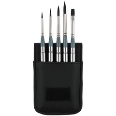 Mimik Synthetic Squirrel Hair Brushes – Animal-Friendly, Synthetic Hair Brush…