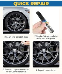 Touch Up Paint for Cars,Rim Paint,Car Accessories Wheel Paint,Auto Touch Black