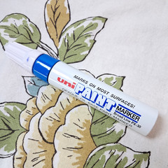 MODIFIED SUPER STAIN BLUE Uni Paint Marker PX-30 Broad Chisel 8mm Art Supplies