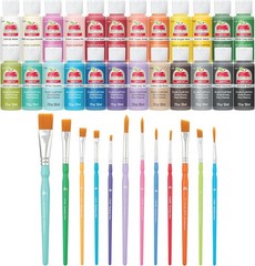 Apple Barrel Acrylic Craft Paint Kit, Matte Finish, 36 pcs