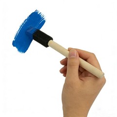 1/2″ Foam Brush 50pcs with High Density Foam, mini Foam Brush for Small Project