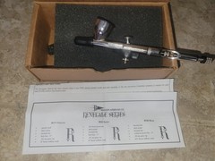 Badger Krome Renegade Series RTV-Velocity Airbrush – NEW FACTORY SEALED SHIP BOX