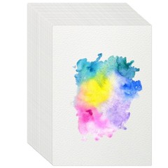 120 Sheets Water Color Paper 9 x 12, 230 GSM Thick Cold Press Watercolor Pape…