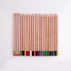 24 Pack Mixed Colouring Pencils – Pre-Sharpened Colouring Pencils Set, 24 Count
