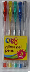 Gel pens, adult colouring, home craft art school party bag. also – ballpoint pen