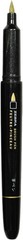 Zebra Pen Metallic Brush Pen, Medium 1 Count (Pack of 3), Assorted Colors A