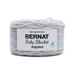 Bernat Baby Blanket Dappled Skipping Stone Yarn, 300g, 220 Yards, Super Bulky 6