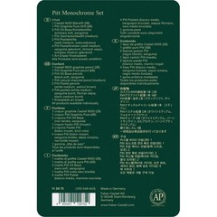 Faber-Castell Pitt Monochrome Set Tin of 12 112975