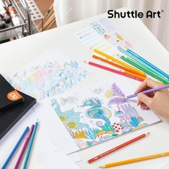 80-Color Art Pencil Set with Smooth Gliding Soft Cores – Perfect for All