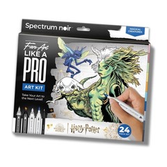 Spectrum Noir Pro Fan Art Set – 24 Piece – Magical Creatures