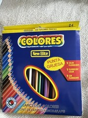 Affordable BARGAIN Adult coloring starter set Book & 24 Pencils NEW Ship Incl