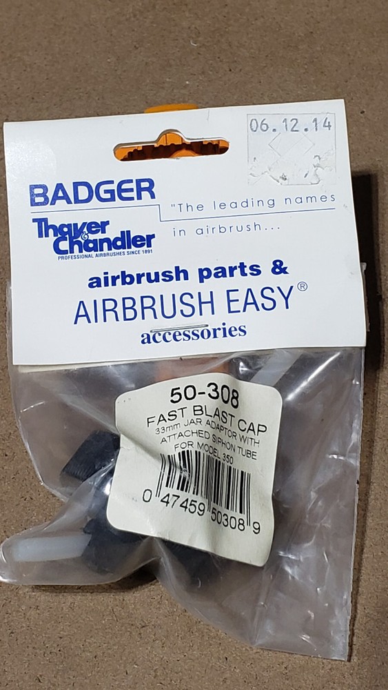 Badger – No. 50-308 – Fast Blast Cap – NOS – Airbrush Part