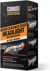 Ceramic Headlight Restoration Kit Guaranteed to Last as Long as You Own Your Car