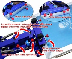 INTBUYING® 3 Color Screen Printing Machine w/Flash Dryer 1 Station Micro-adjust