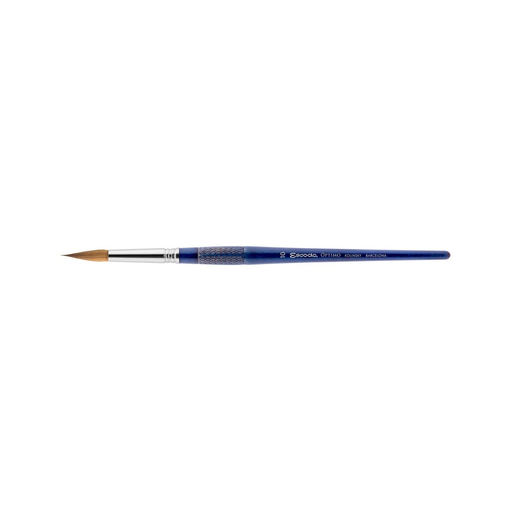Escoda Optimo Series 1210 Artist Watercolor & Acrylic Short Handle Paint Brus…