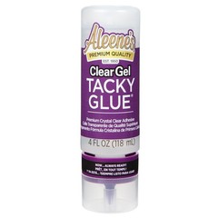 Aleene’s Clear Gel Tacky Glue for Crafts in Always Ready Bottle, Nontoxic,