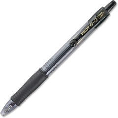 Pilot G2 Gel Pens – 12 Count Retractable, Bold Point 1.0mm, Quick Dry Black Ink