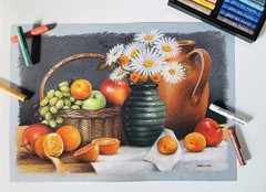 MUNGYO Gallery Artists’ Soft Oil 1 Count (Pack of 48), Assorted Colors