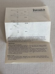 Vintage Iwata Airbrush Tool HP-C Made In Japan