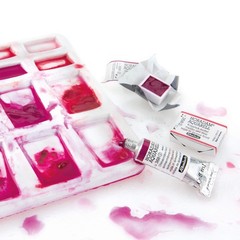 Schmincke – HORADAM AQUARELL Color Box with 24 Finest Watercolors, 74424097,