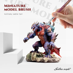 Kolinsky Sable Miniature Paint Brushes – Professional Ultra Fine Point Brush fo