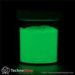 Glow in the Dark Powder, FLUORESCENT GREEN – UV Reactive Glow Pigment