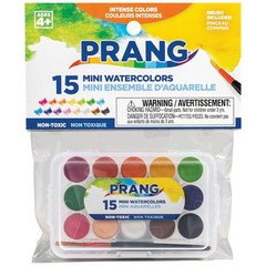 Prang Mini Watercolor Paint Sets, (Bulk 0.01 Ounce (Pack of 24), Multicolored