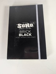 SoHo Urban Artist Brick Sketchbook Journal Black 5.5″ x 8.5″