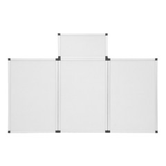 Free Standing Versatile Layout Folding Presentation Board Rotates 360° Degrees