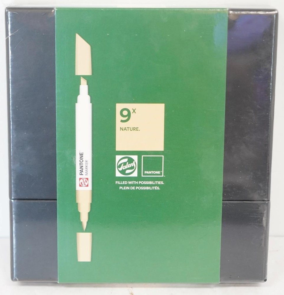 NEW – Royal Talens 9pk Pantone Dual Tip Sketch Markers – Nature