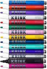 K-42 Black Paint Marker – Vibrant and Opaque Fine Art Paint Pen for Any Surfa…
