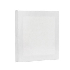 Mini Studio Canvas, 100% Cotton Acid Free White Canvas, 4″X4″, 1 Piece, Academic