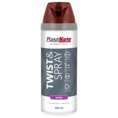 SPRAY PAINT PLASTIKOTE TWIST & SPRAY 400ML CHALK MATT SATIN GLOSS PRIMER SEALER