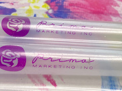 Prima Marketing ~ Watercolor Brush Pens Pen Set ~ Thin & Thick Brush Heads ~New