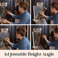 Adjustable Easel Hand Rest Support Bar, Artist Hand Support Bridge Metal Wrist