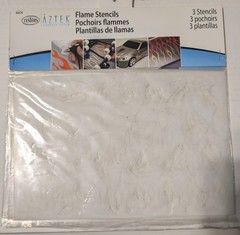 Testors Aztek Airbrush System Flame Stencils