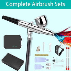 aerografo portatil con compresor kit de pintura para modelismo unas pastel decor