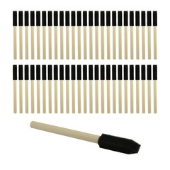 1/2″ Foam Brush 50pcs with High Density Foam, mini Foam Brush for Small Project