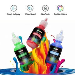 Airbrush Paint 24 Colors, Water Based Airbrushing Paint, Acrylic Paints for A