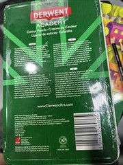 2 – Derwent Academy Color (2301937): Color Pencil tin of 12 (Assorted Colors)