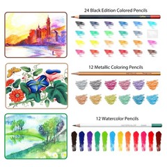76 Pack Professional Drawing Sketching Kit – Art Set with Sketchbook Graphite…