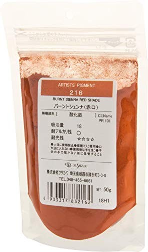 Kusakabe Pigment, Burnt Sienna, Craft Supplies