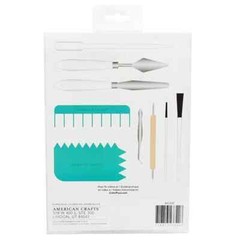 American Crafts Color Pour Assorted Tool Kit Crafting Essentials 13-Piece Set