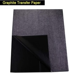 Graphite Transfer Paper 20″ x 47″, 10 Sheets Black Carbon Transfer Tracing Pa…