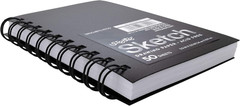 Mini Poly Cover Sketch , Heavyweight, 5.5″ X 3.5″, 50 Sheets, 6 Books