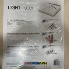 New In Box 10 x 12 ARTOGRAPH Light Tracer LED Light Box #225-365 Tattoo Quilts