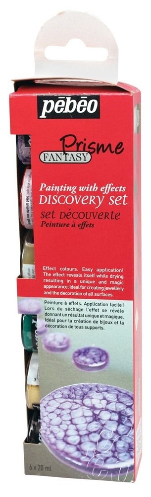 Pebeo Fantasy Prisme Discovery Set 6 x 20ml – Multi-surface paint